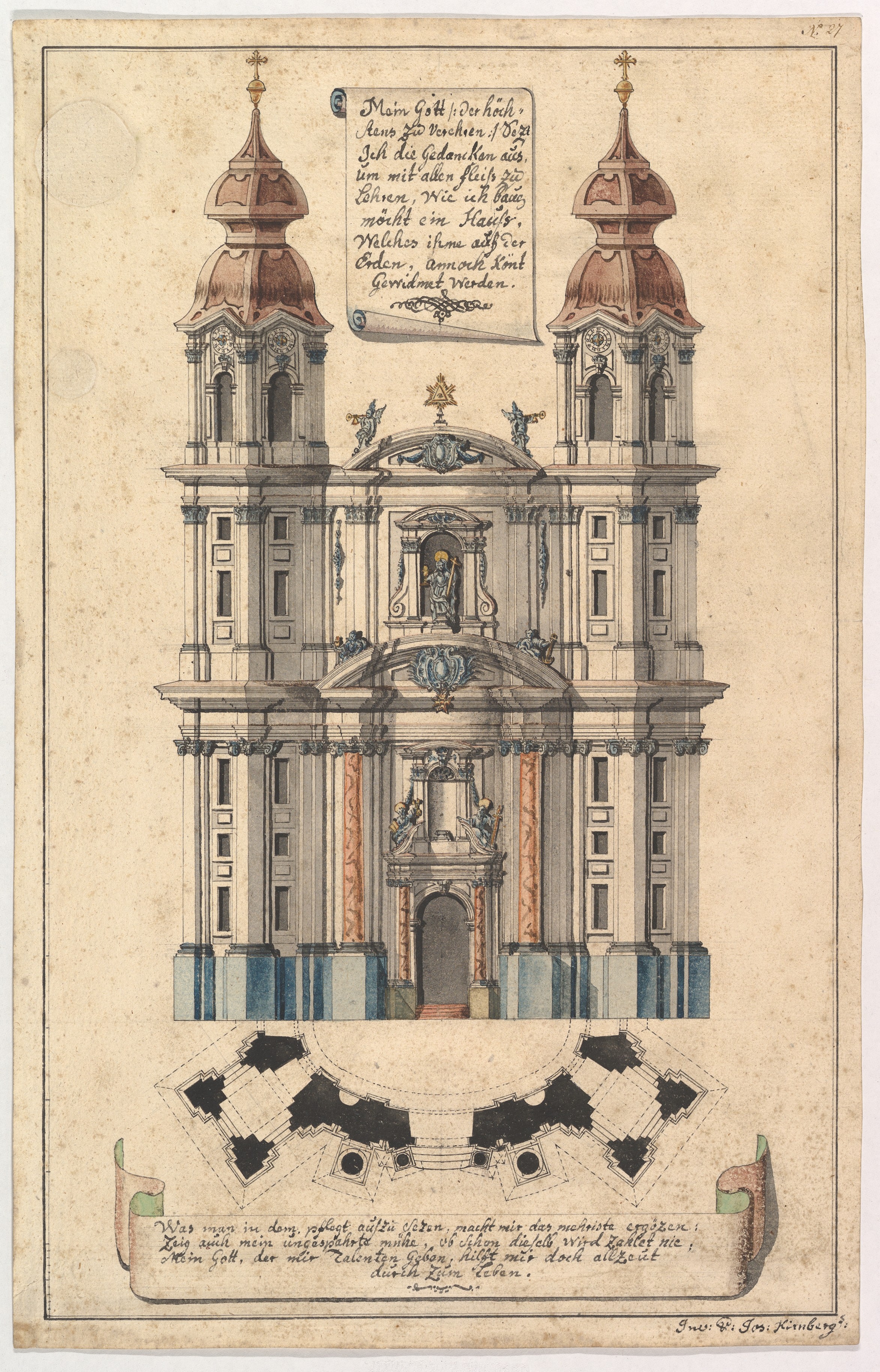 baroque church facade