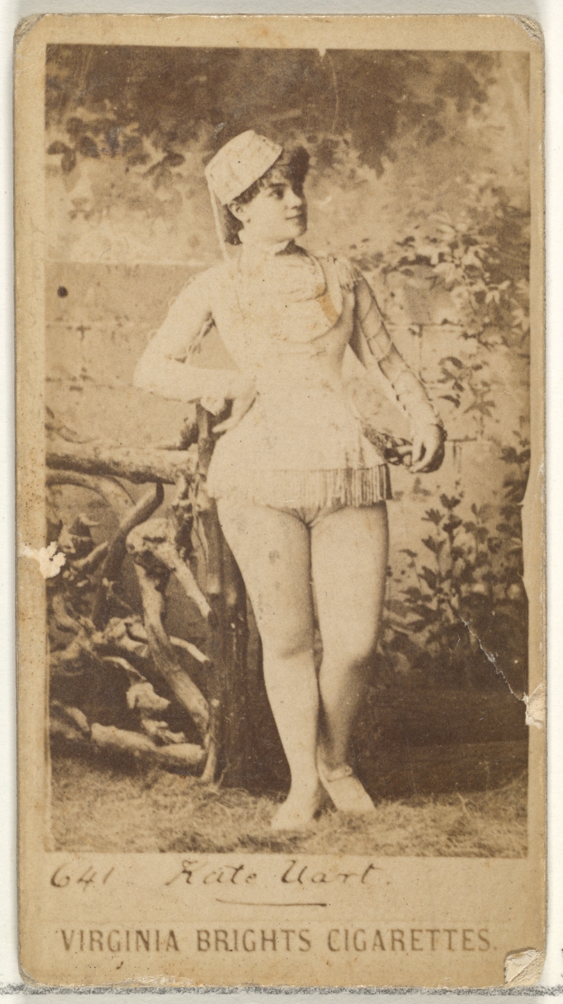 Allen & Ginter, Card 641, Kate Uart, from the Actors and Actresses series (N45, Type 1) for Virginia Brights Cigarettes