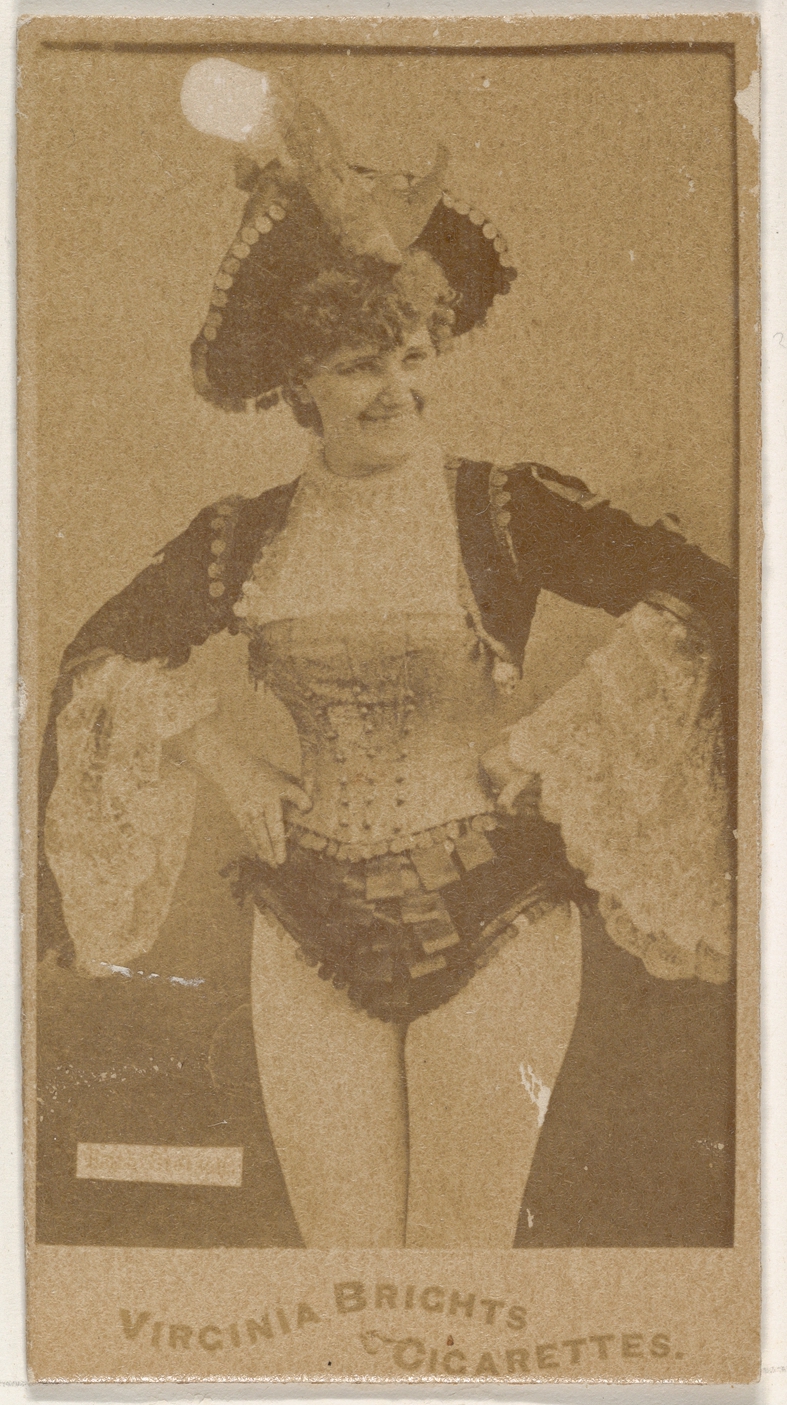 Allen & Ginter, From the Actors and Actresses series (N45, Type 1) for Virginia Brights Cigarettes