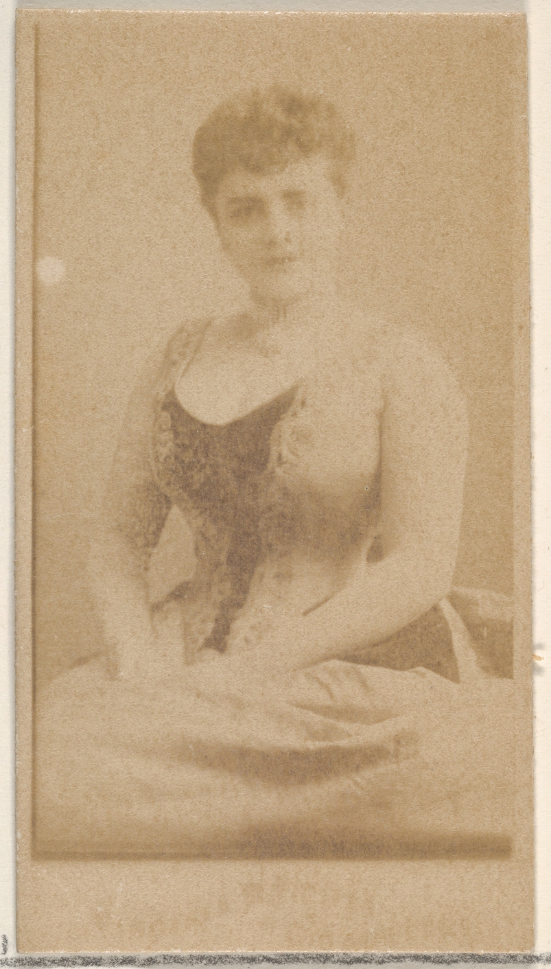 Allen & Ginter, From the Actors and Actresses series (N45, Type 4) for Virginia Brights Cigarettes