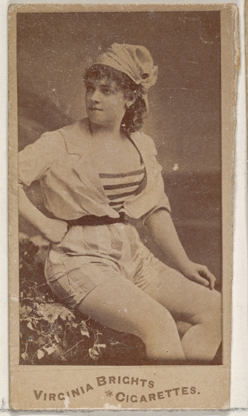 Allen & Ginter, From the Actors and Actresses series (N45, Type 4) for Virginia Brights Cigarettes