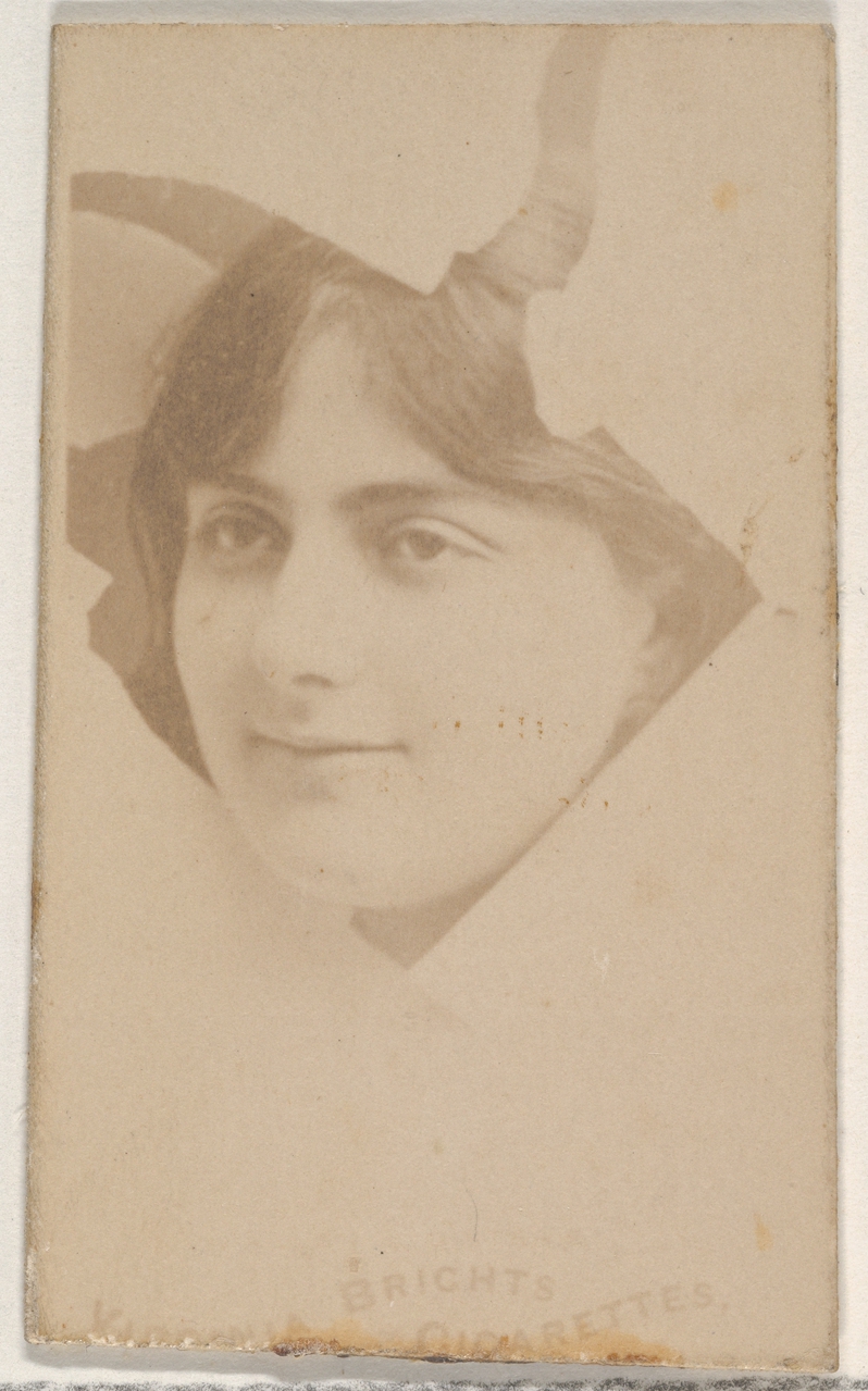 Allen & Ginter, From the Actors and Actresses series (N45, Type 5) for Virginia Brights Cigarettes