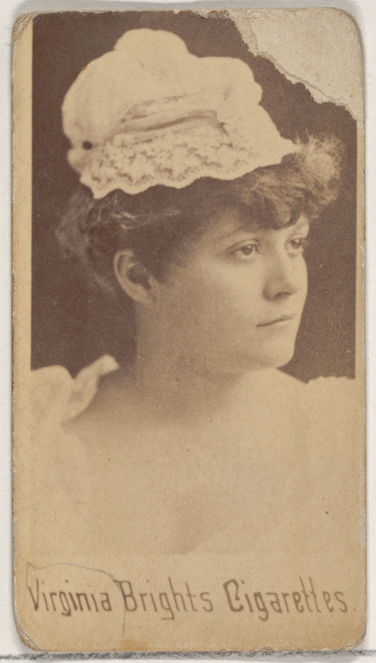 Allen & Ginter, From the Actors and Actresses series (N45, Type 5) for Virginia Brights Cigarettes