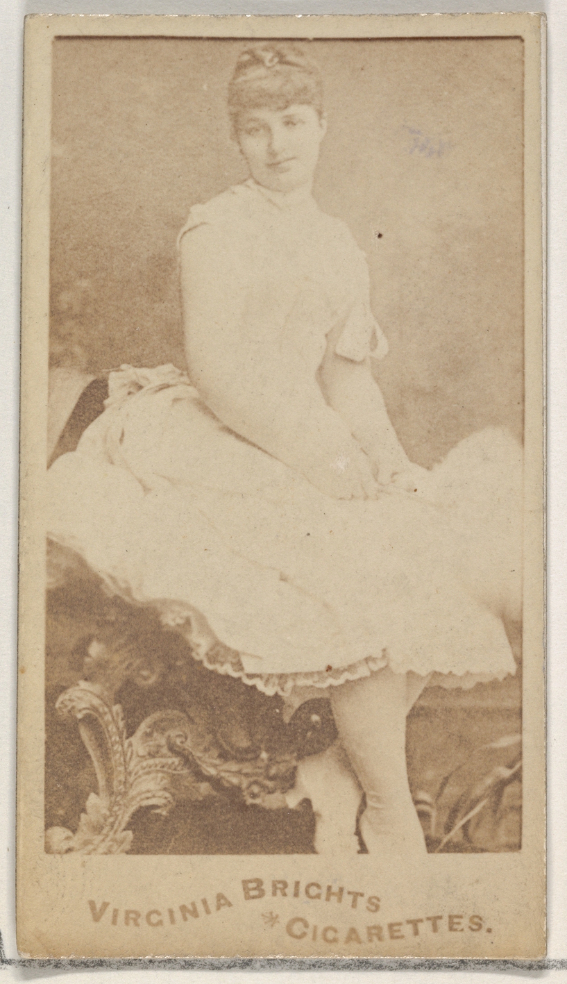 Allen & Ginter, From the Actors and Actresses series (N45, Type 5) for Virginia Brights Cigarettes