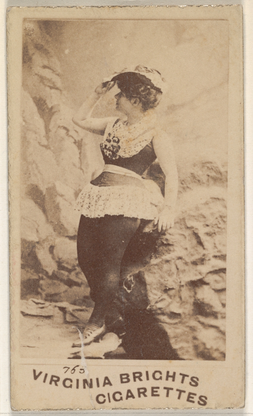 Allen & Ginter, Card 765, from the Actors and Actresses series (N45, Type 5) for Virginia Brights Cigarettes