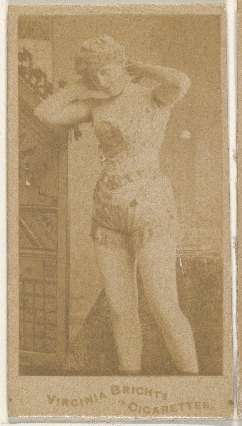 Allen & Ginter, From the Actors and Actresses series (N45, Type 5) for Virginia Brights Cigarettes