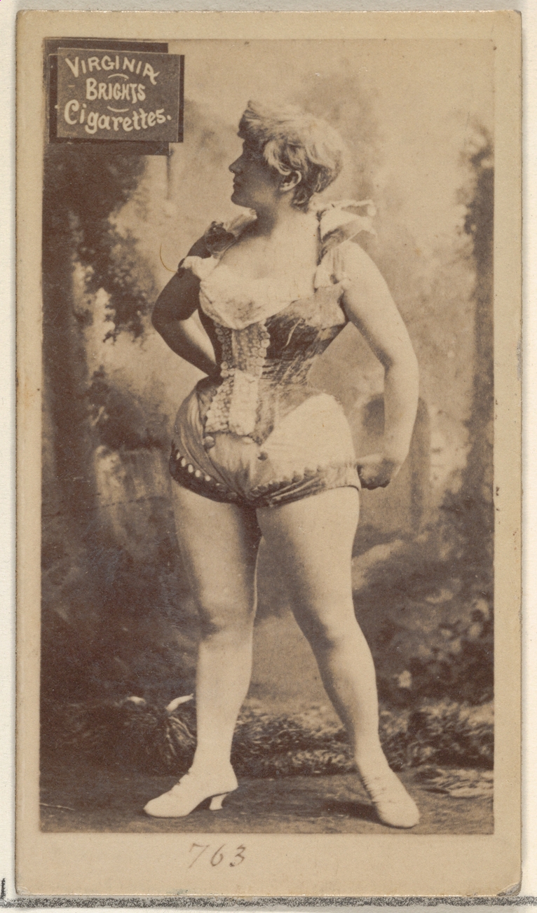 Allen & Ginter, Card 763, from the Actors and Actresses series (N45, Type 2) for Virginia Brights Cigarettes
