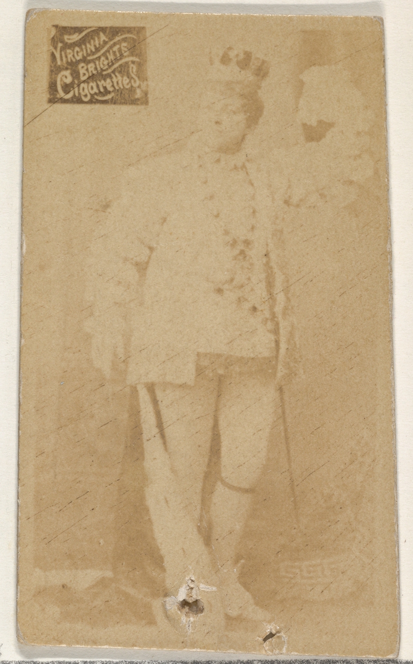 Allen & Ginter, From the Actors and Actresses series (N45, Type 2) for Virginia Brights Cigarettes