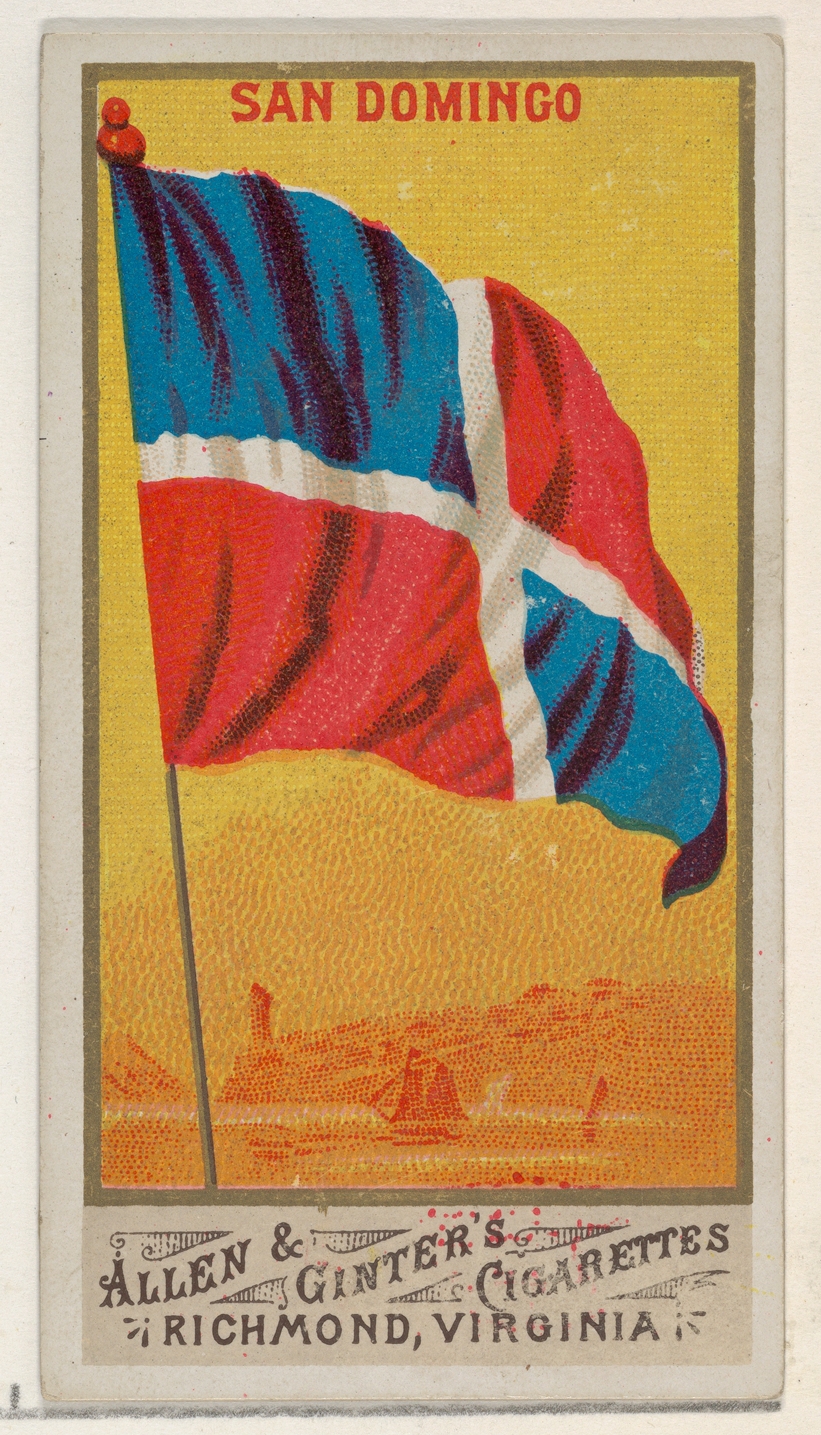 Allen & Ginter, San Domingo, from Flags of All Nations, Series 1 (N9) for Allen & Ginter Cigarettes Brands