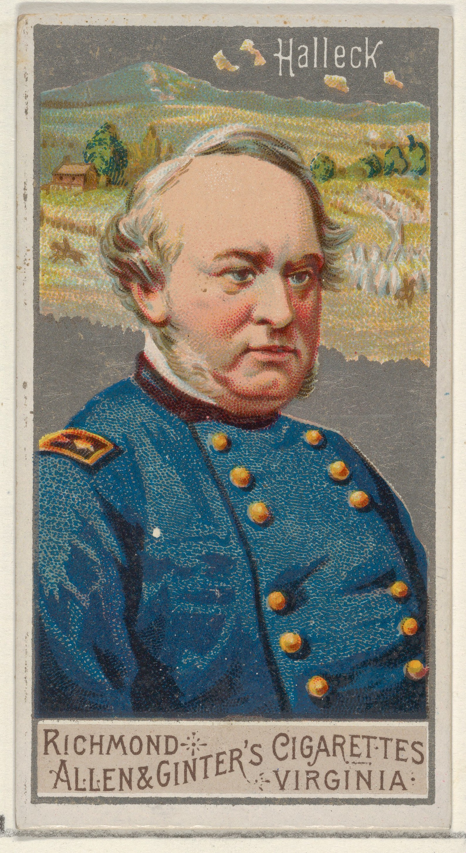 Allen & Ginter Henry Wager Halleck, from the Great Generals series