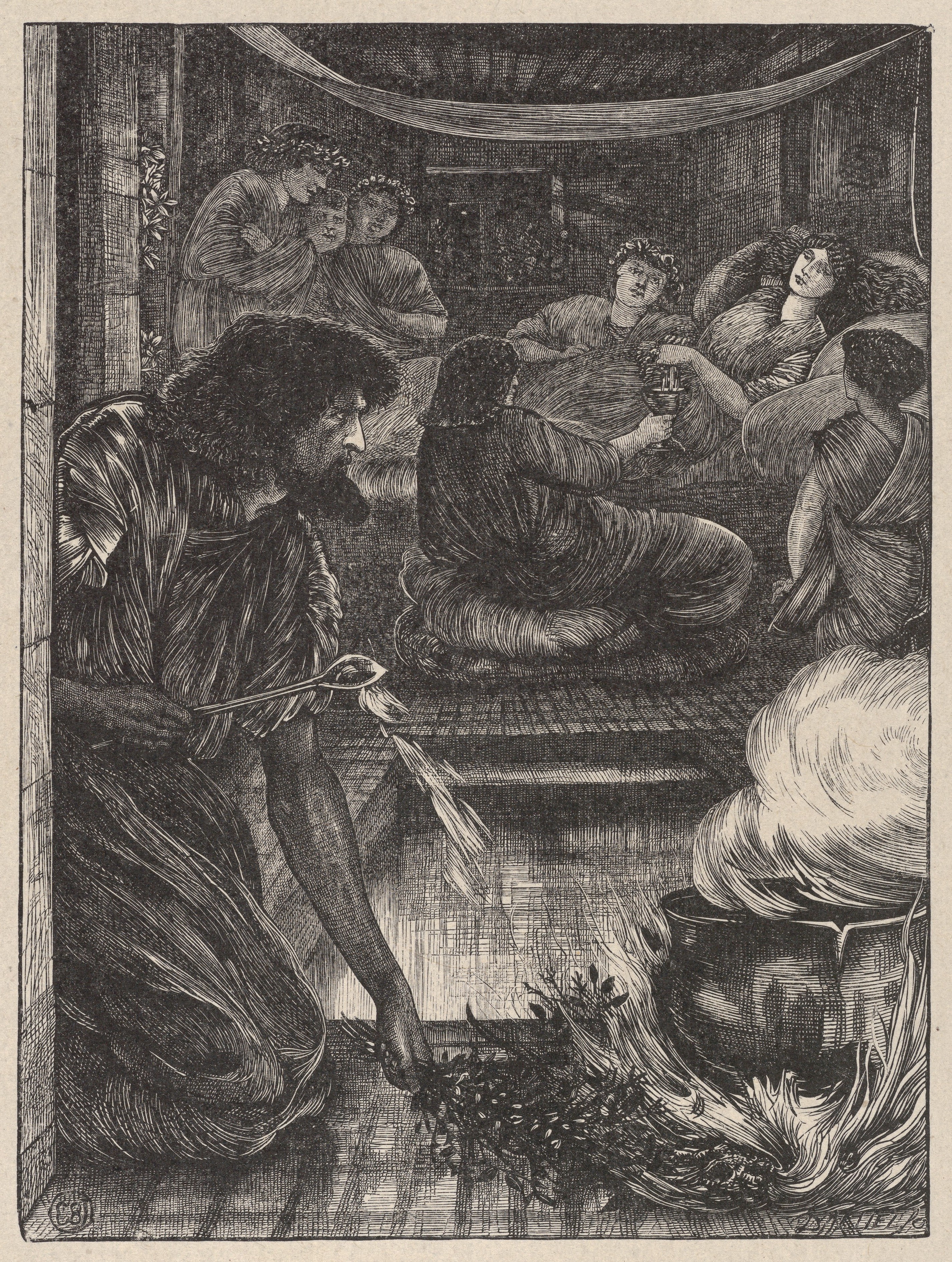 After Sir Edward Burne-Jones | The Parable of the Burning Pot, from  