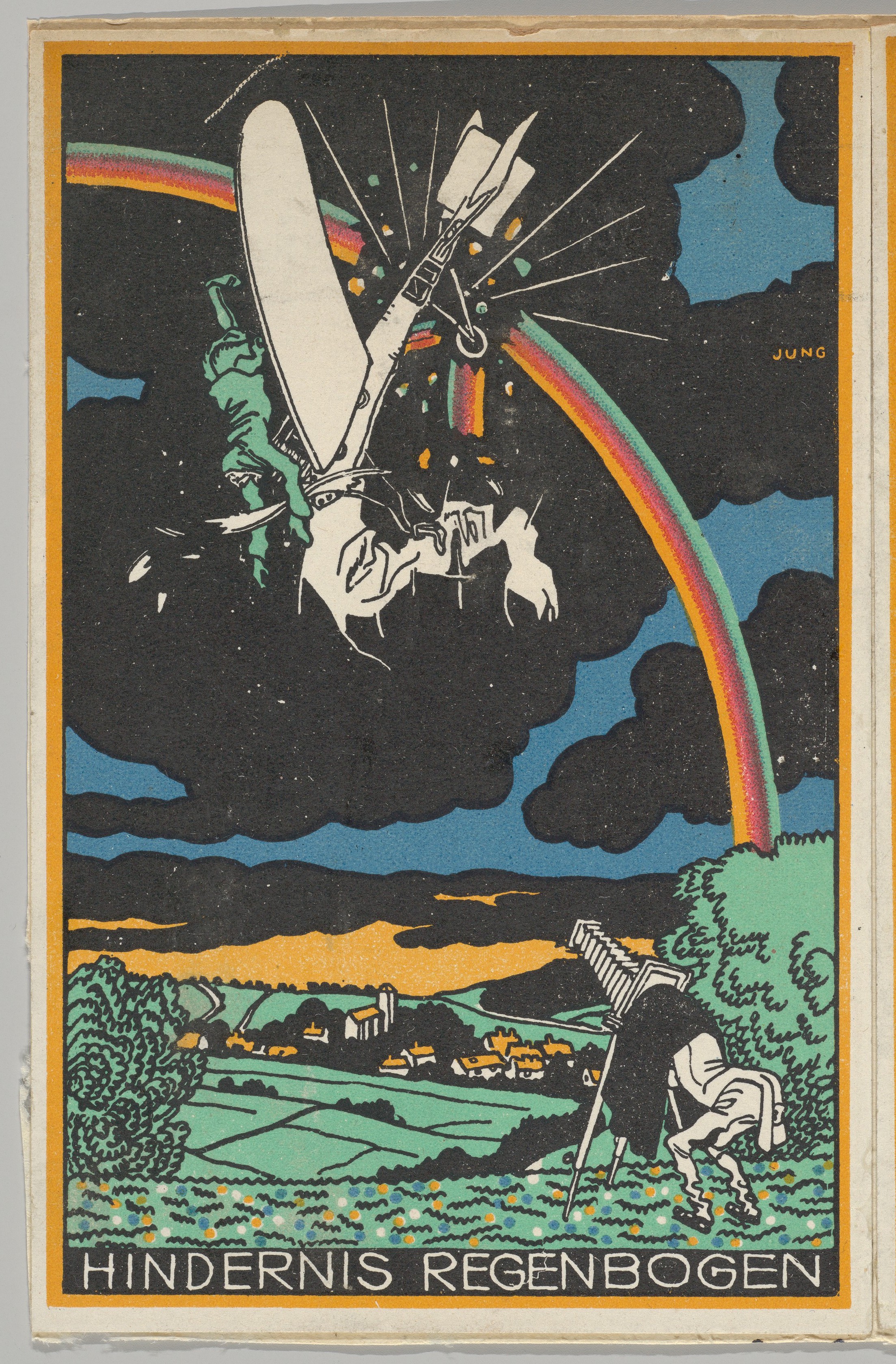 Moriz Jung Rainbow Obstacle Hindernis Regenbogen The Metropolitan Museum Of Art