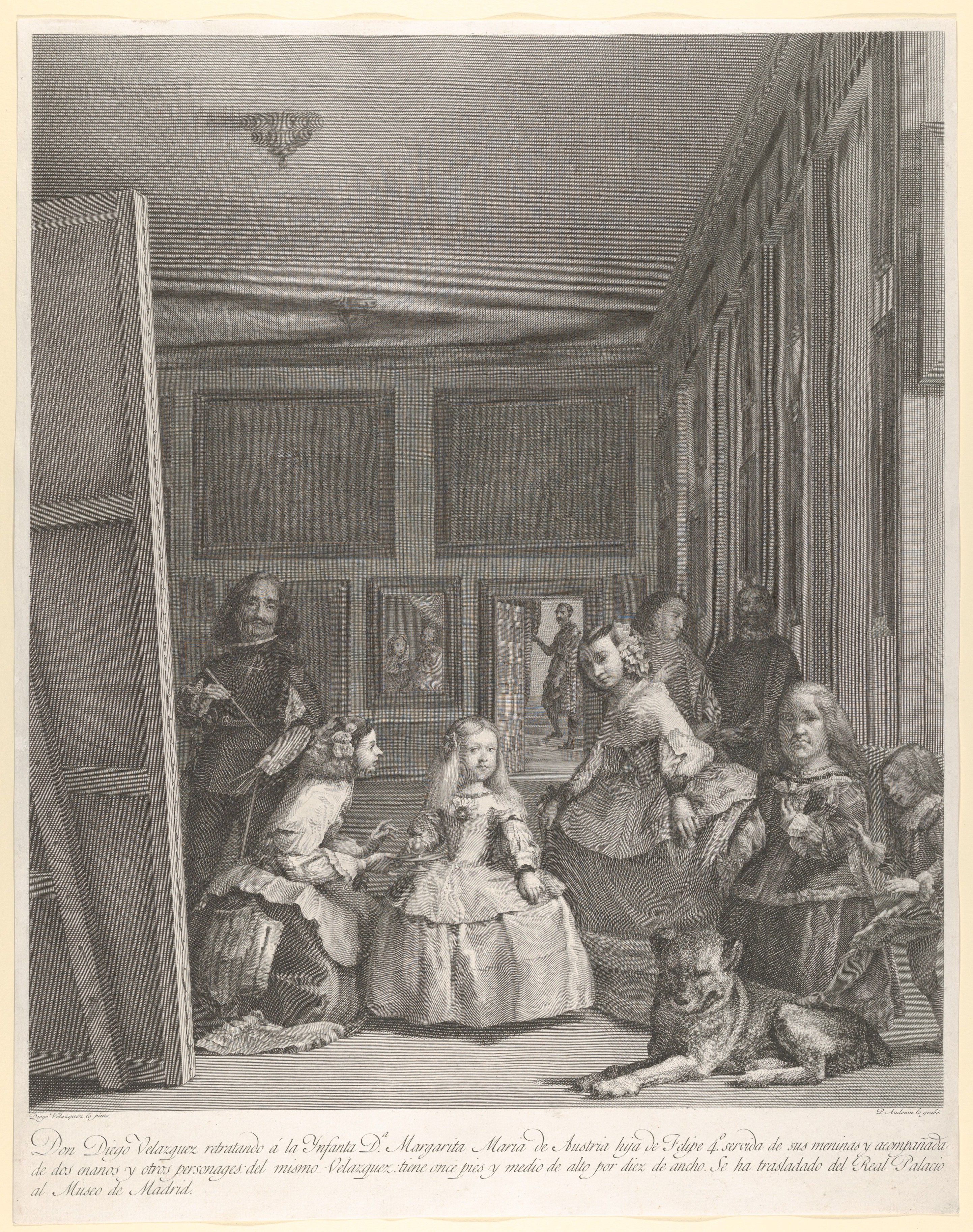 Pierre Audouin Las Meninas the family of Philip IV in the