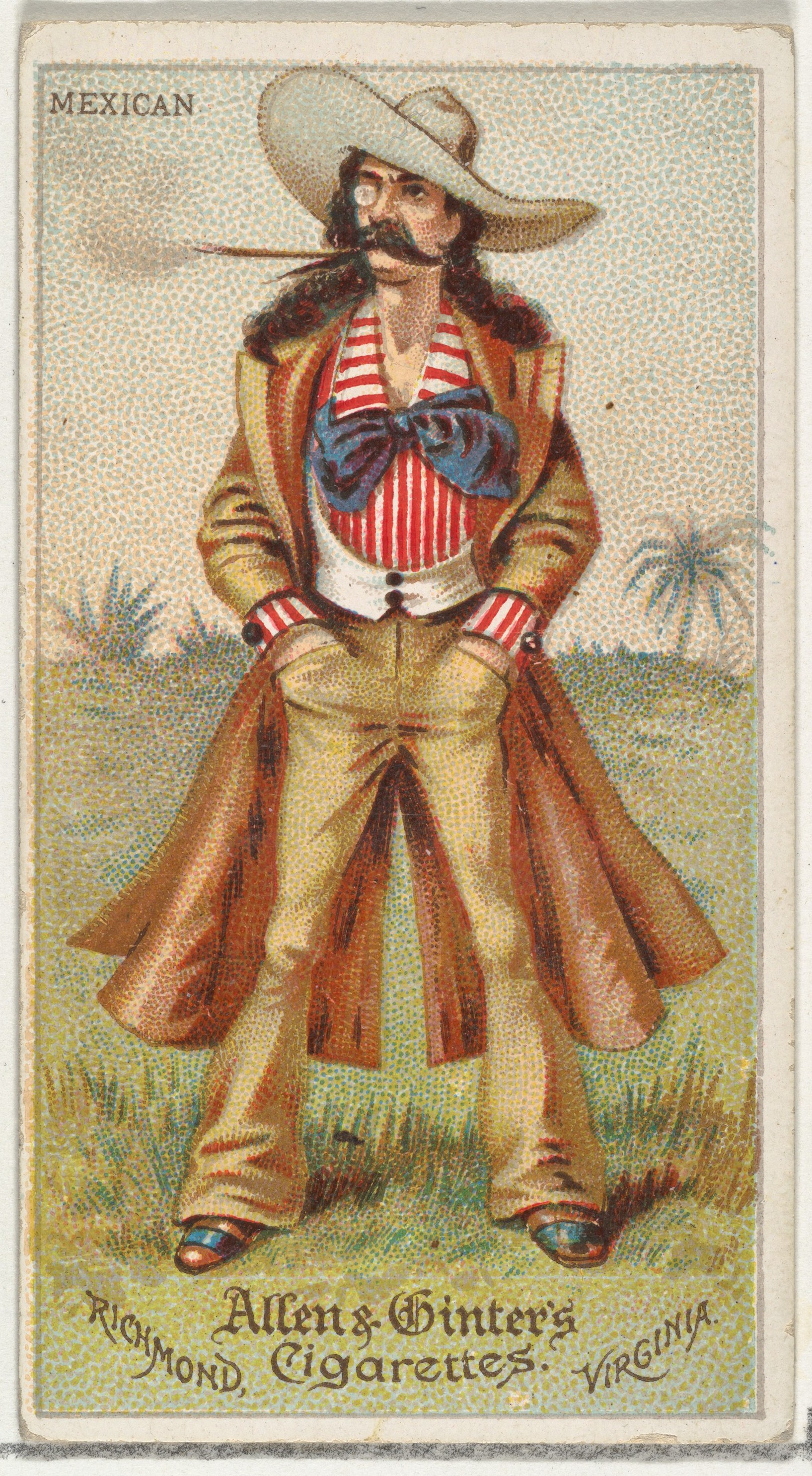 Allen & Ginter | Mexican, from World's Dudes series (N31) for