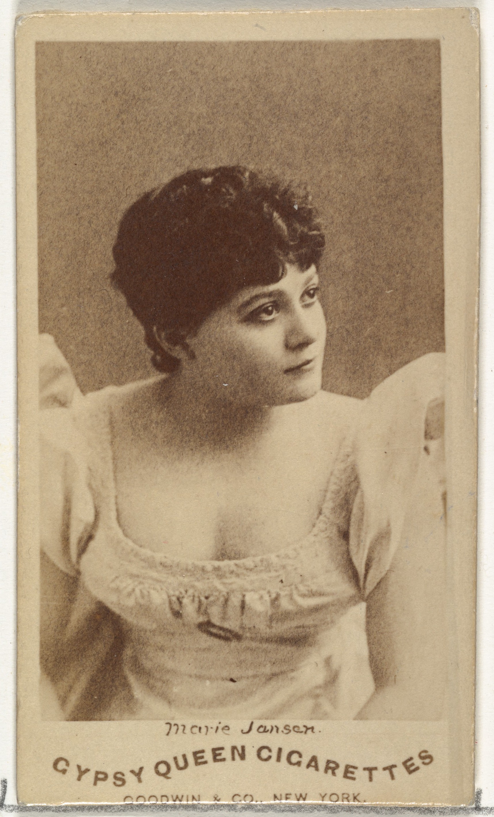 Issued By Goodwin And Company Marie Jansen From The Actors And Actresses Series N171 For 6076