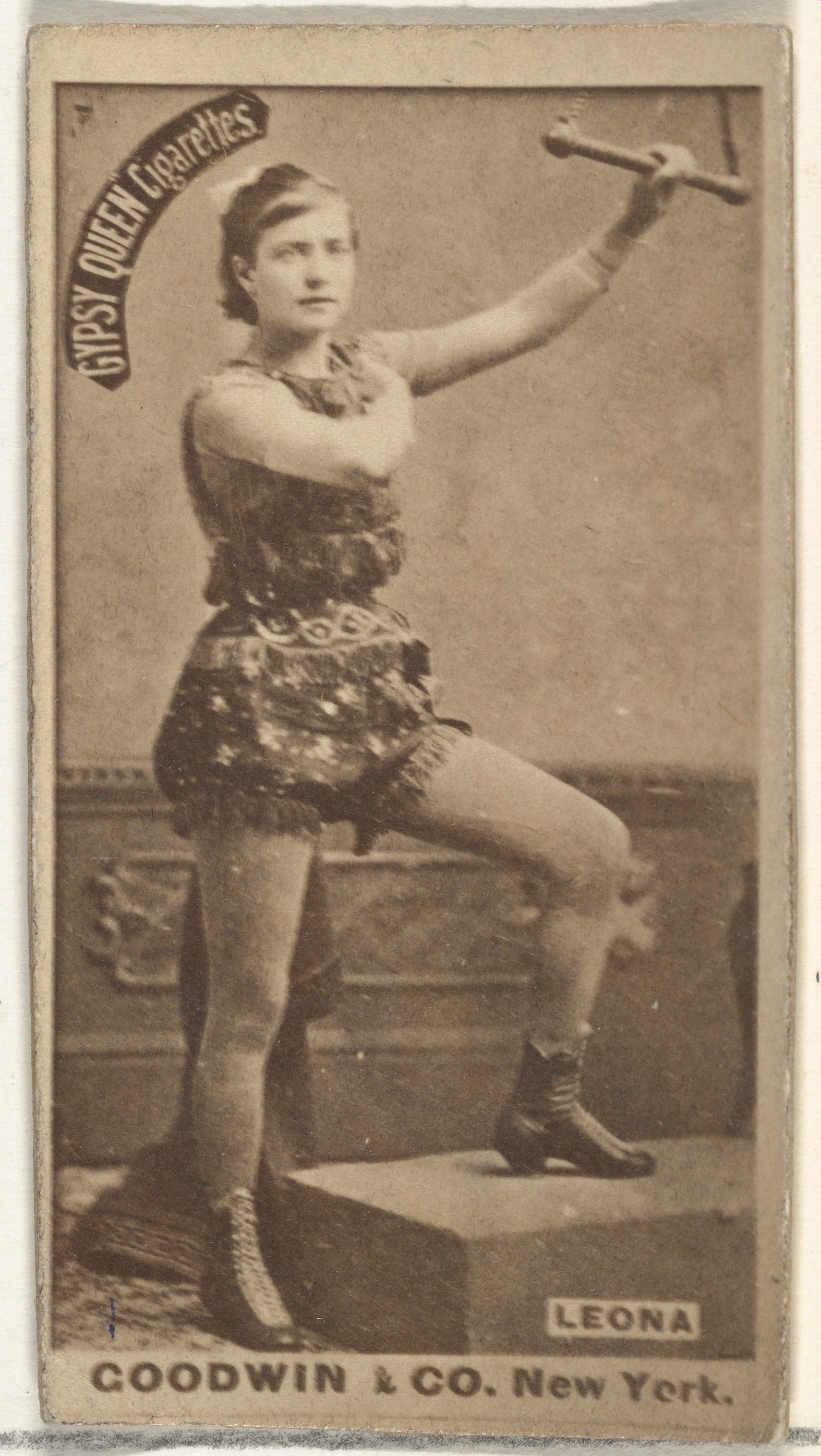 Leona, from the Actors and Actresses series (N171) for Gypsy Queen Cigarettes