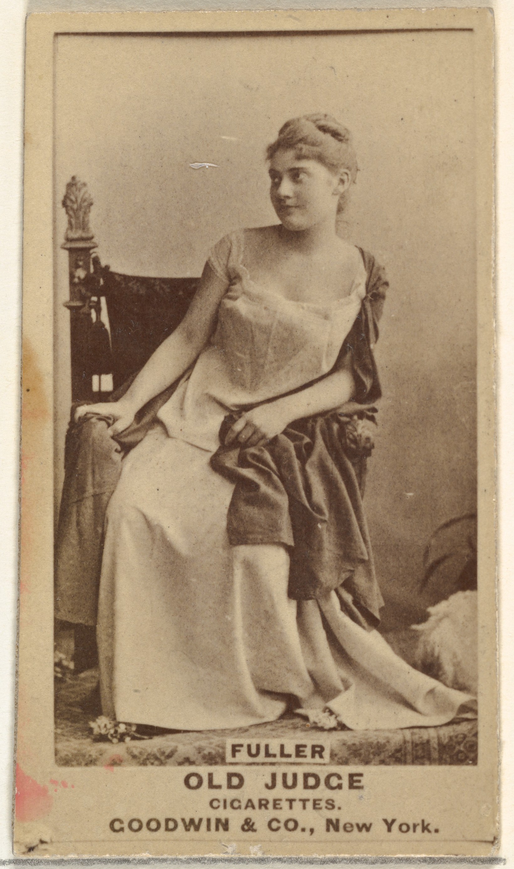 Goodwin & Company, Fuller, from the Actors and Actresses series (N171) for Old Judge Cigarettes