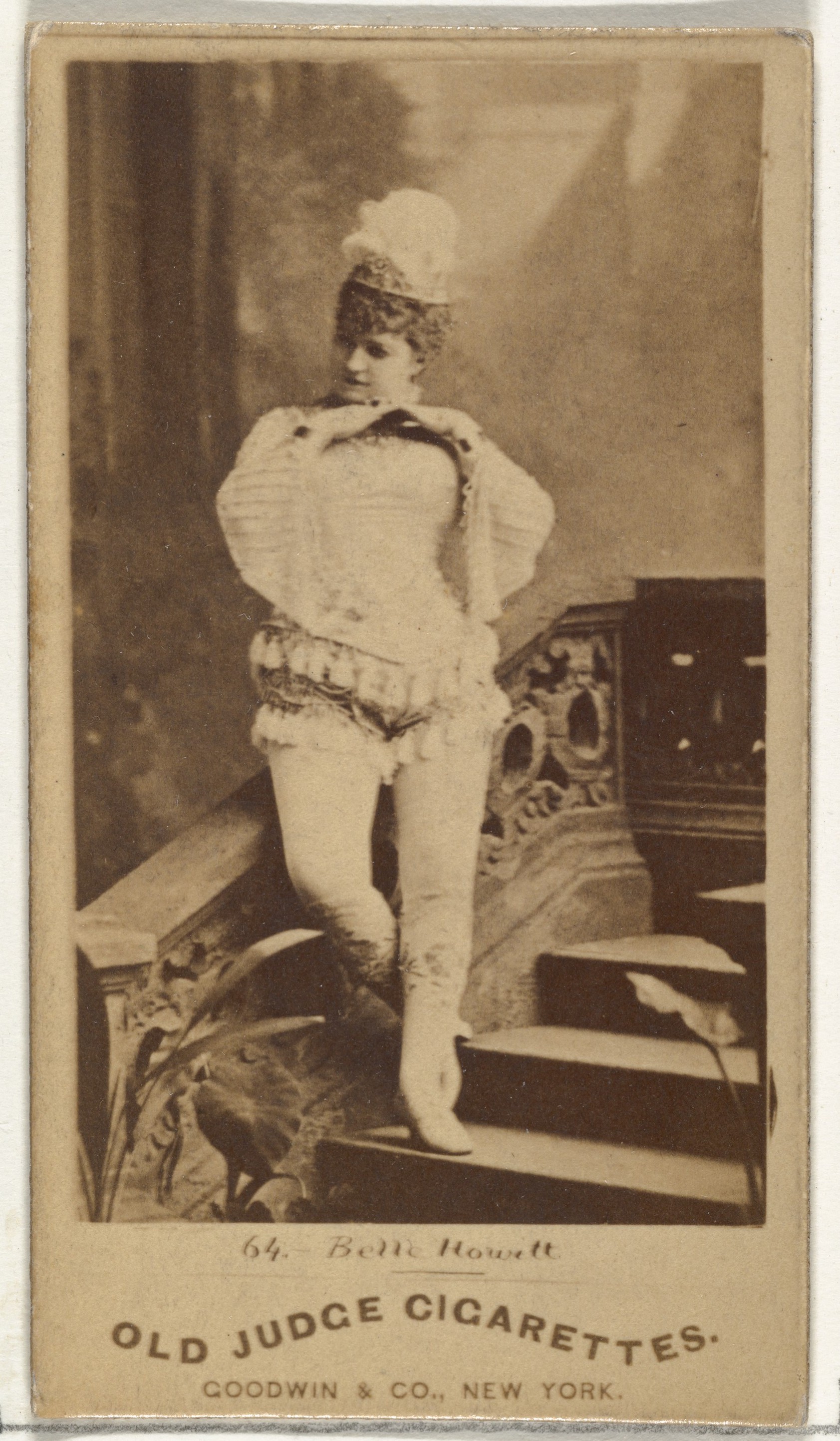 Goodwin & Company, Bette Howett, from the Actors and Actresses series (N171) for Old Judge Cigarettes