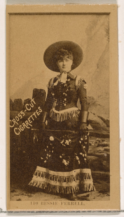Issued by W. Duke, Sons & Co. | Card Number 110, Bessie Ferrell, from ...