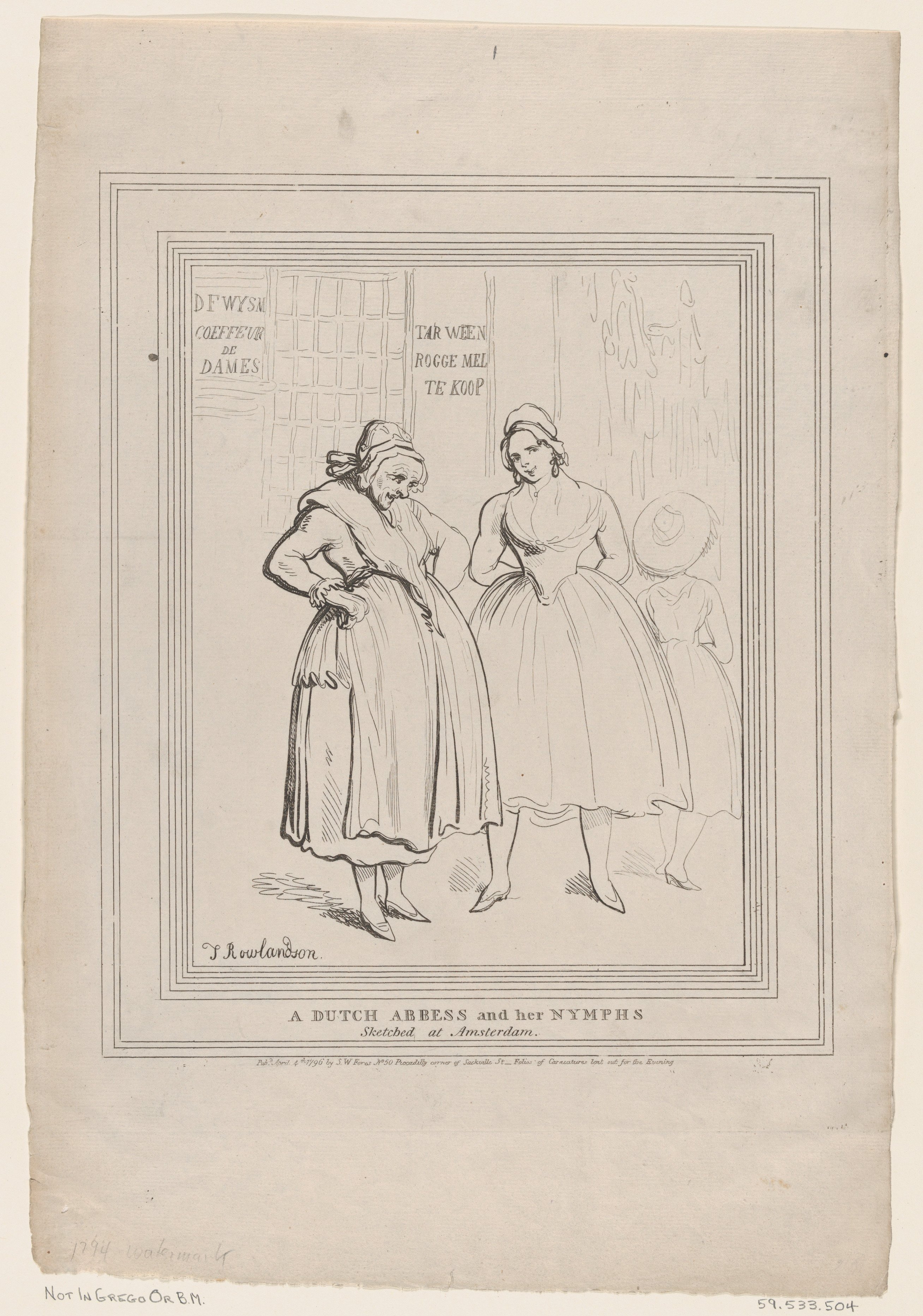A Dutch Abbess and her Nymphs