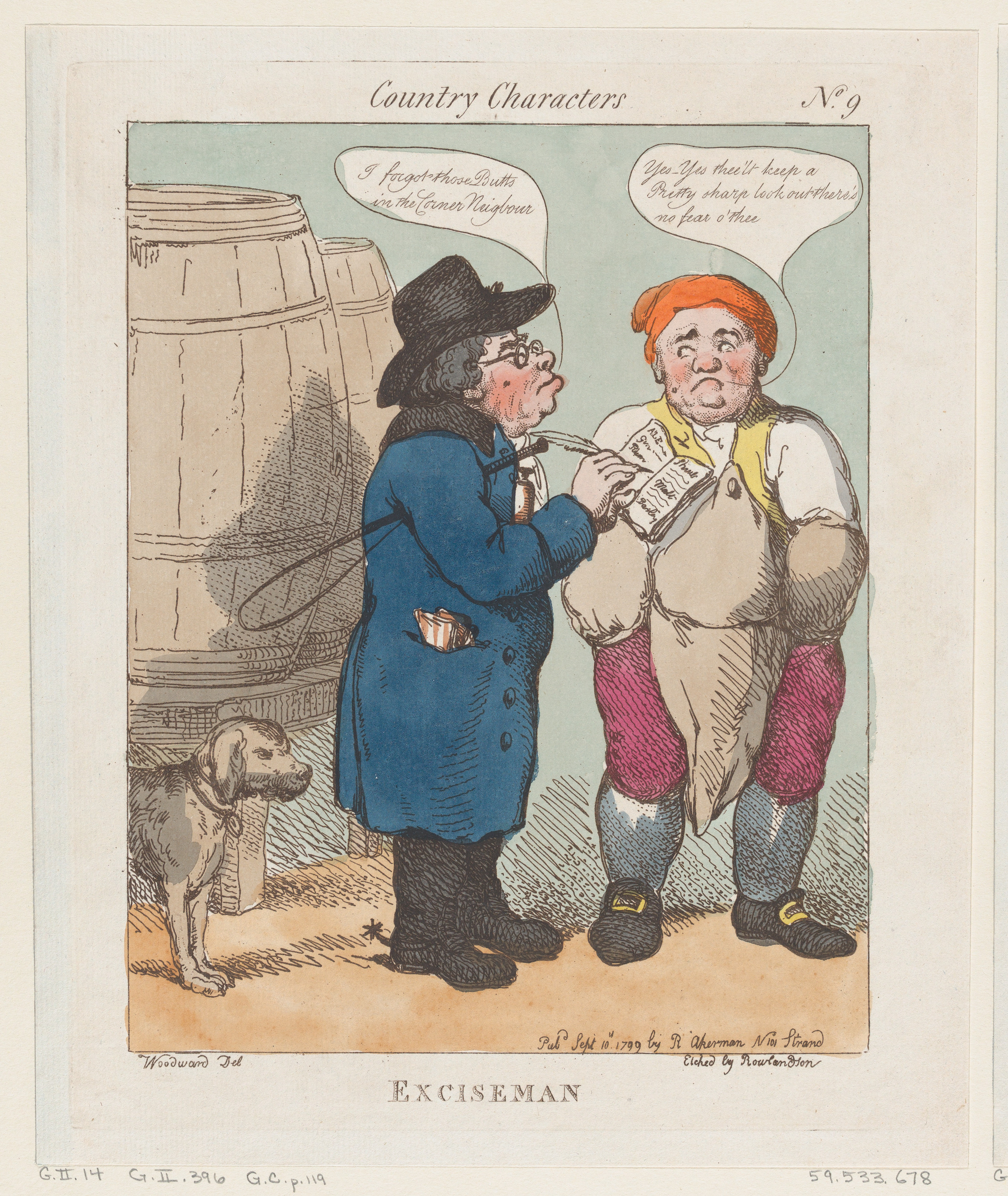 Thomas Rowlandson Exciseman The Metropolitan Museum Of Art