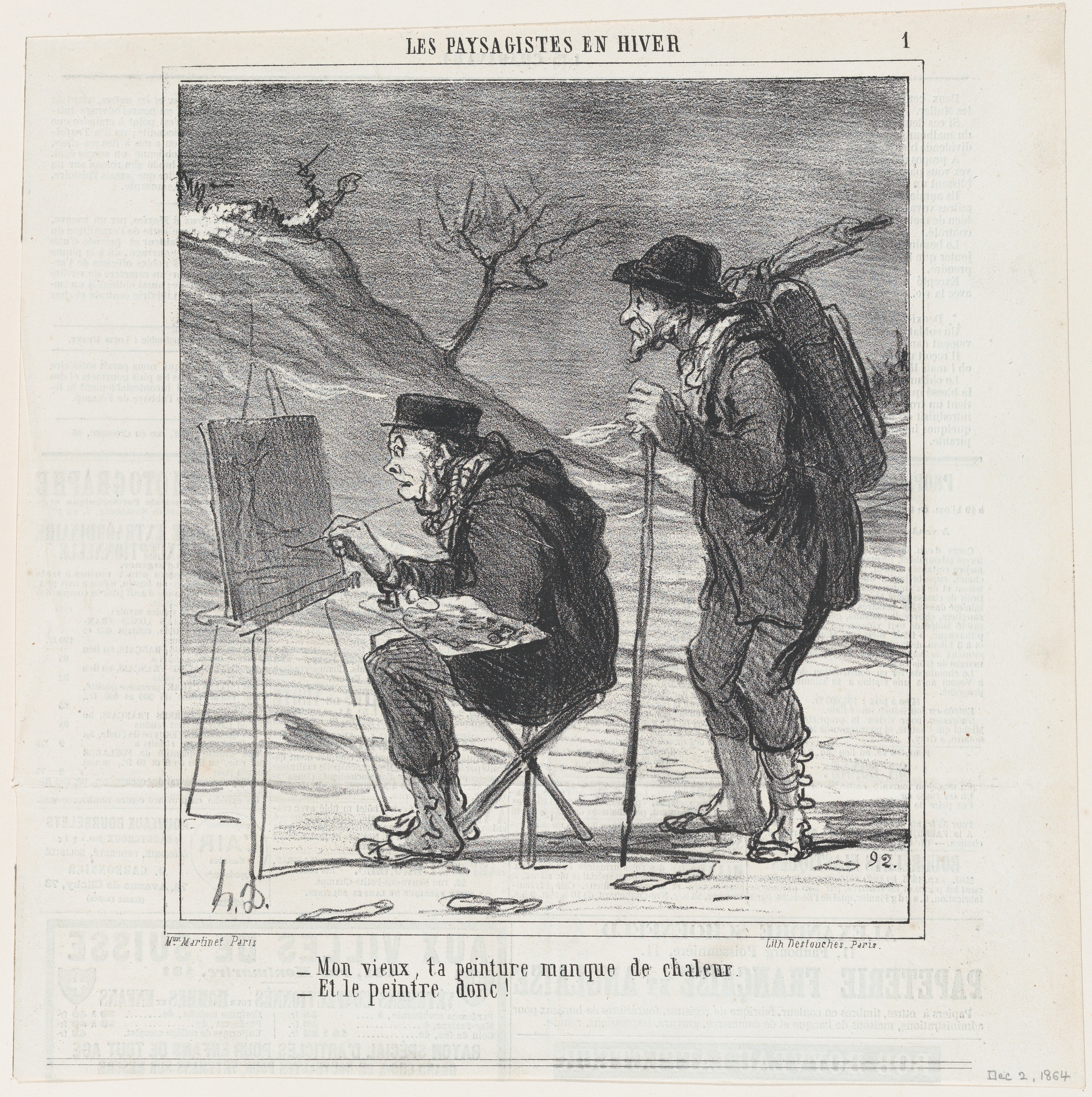 Honoré Daumier, Le Charivari, December 1, 1832 - May 31, 1835