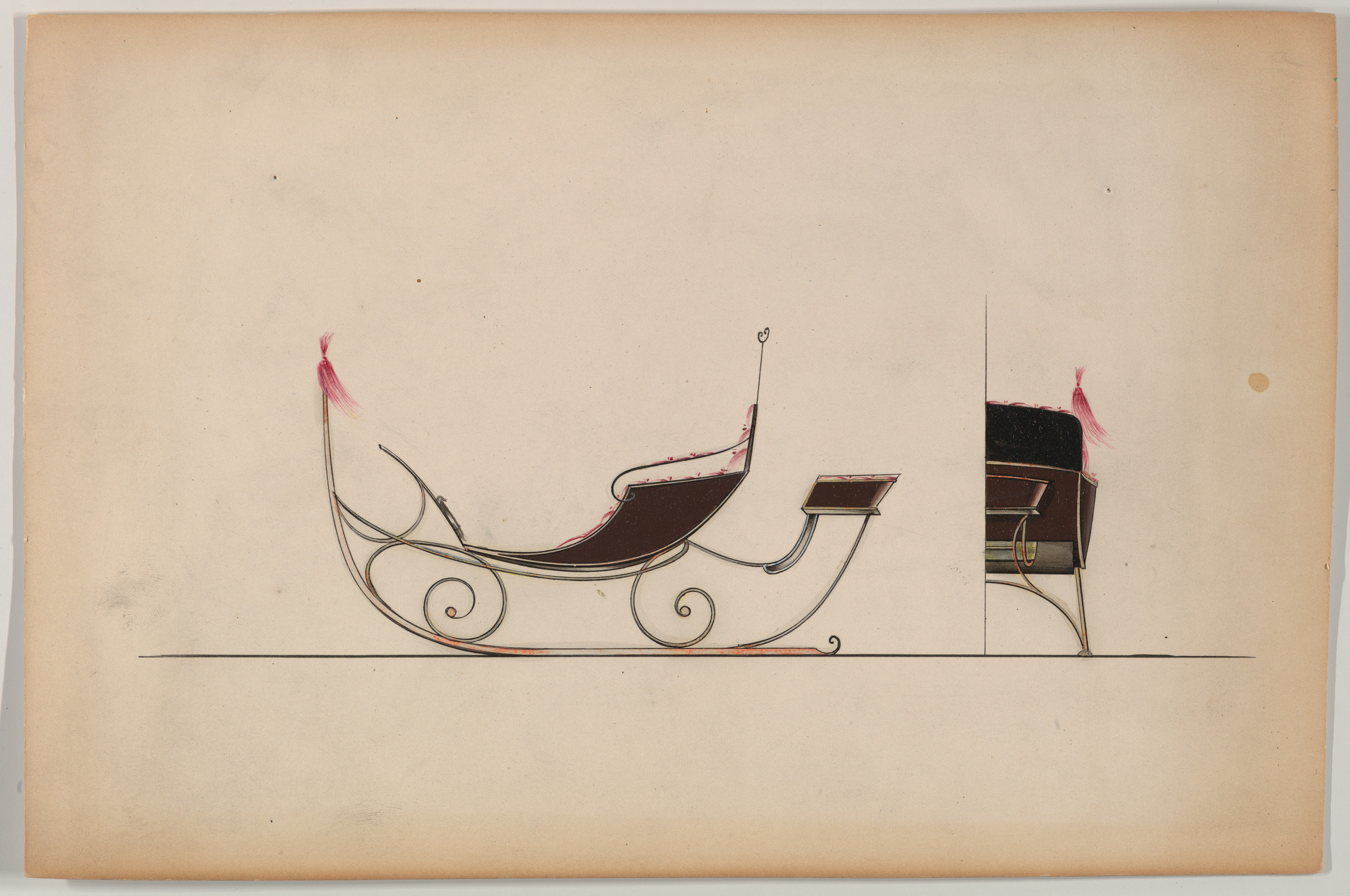 Brewster & Co. | Sleigh with rumble seat (unnumbered) | The ...