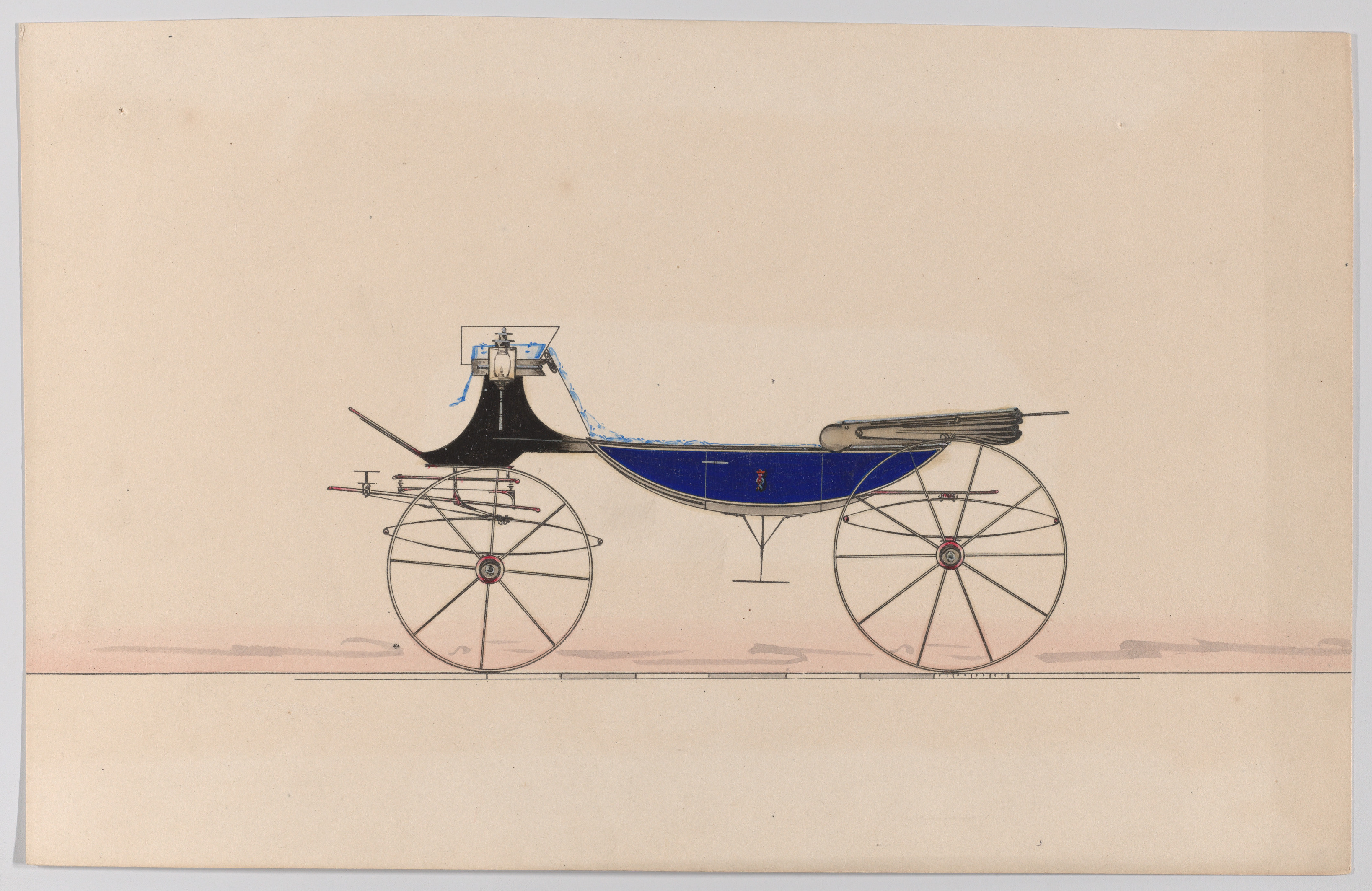 Design for Vis-à-vis with Canoe Bottom (unnumbered)