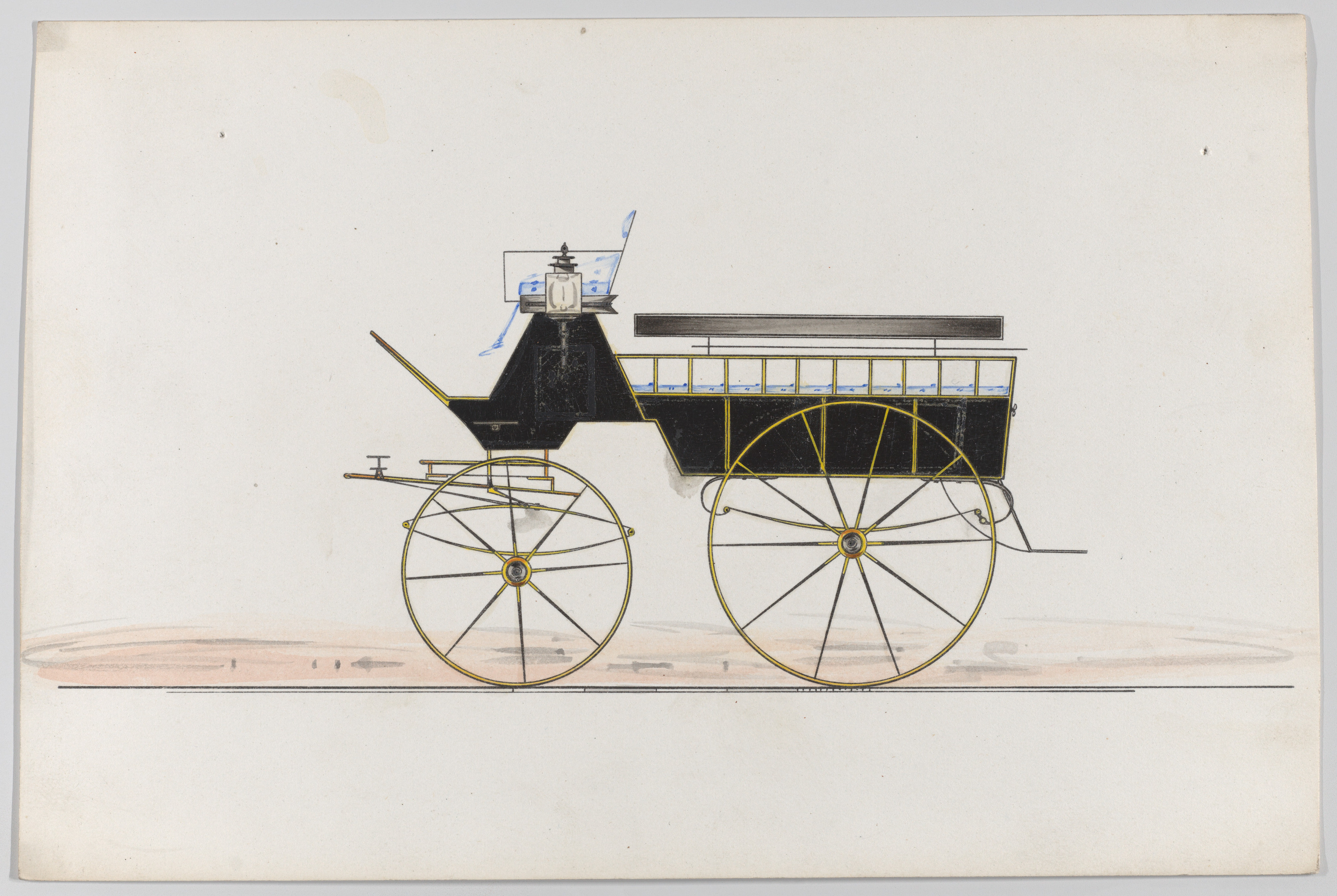 Design for Wagonette (unnumbered)
