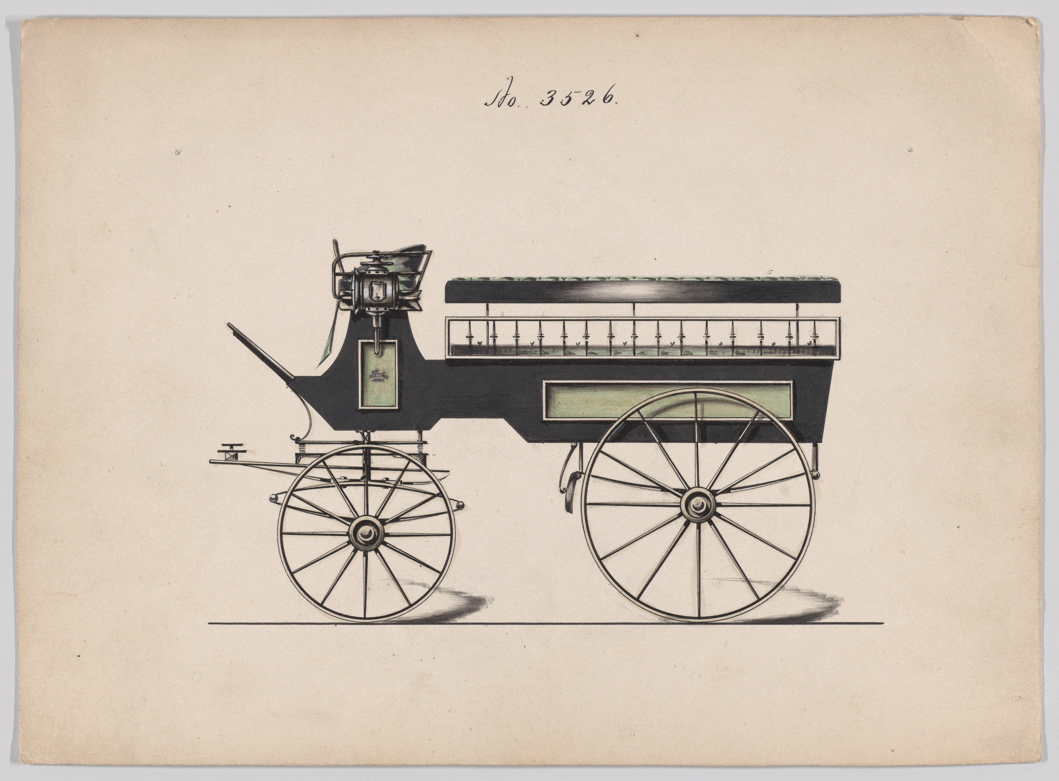 Design for Wagonette Break, no. 3526