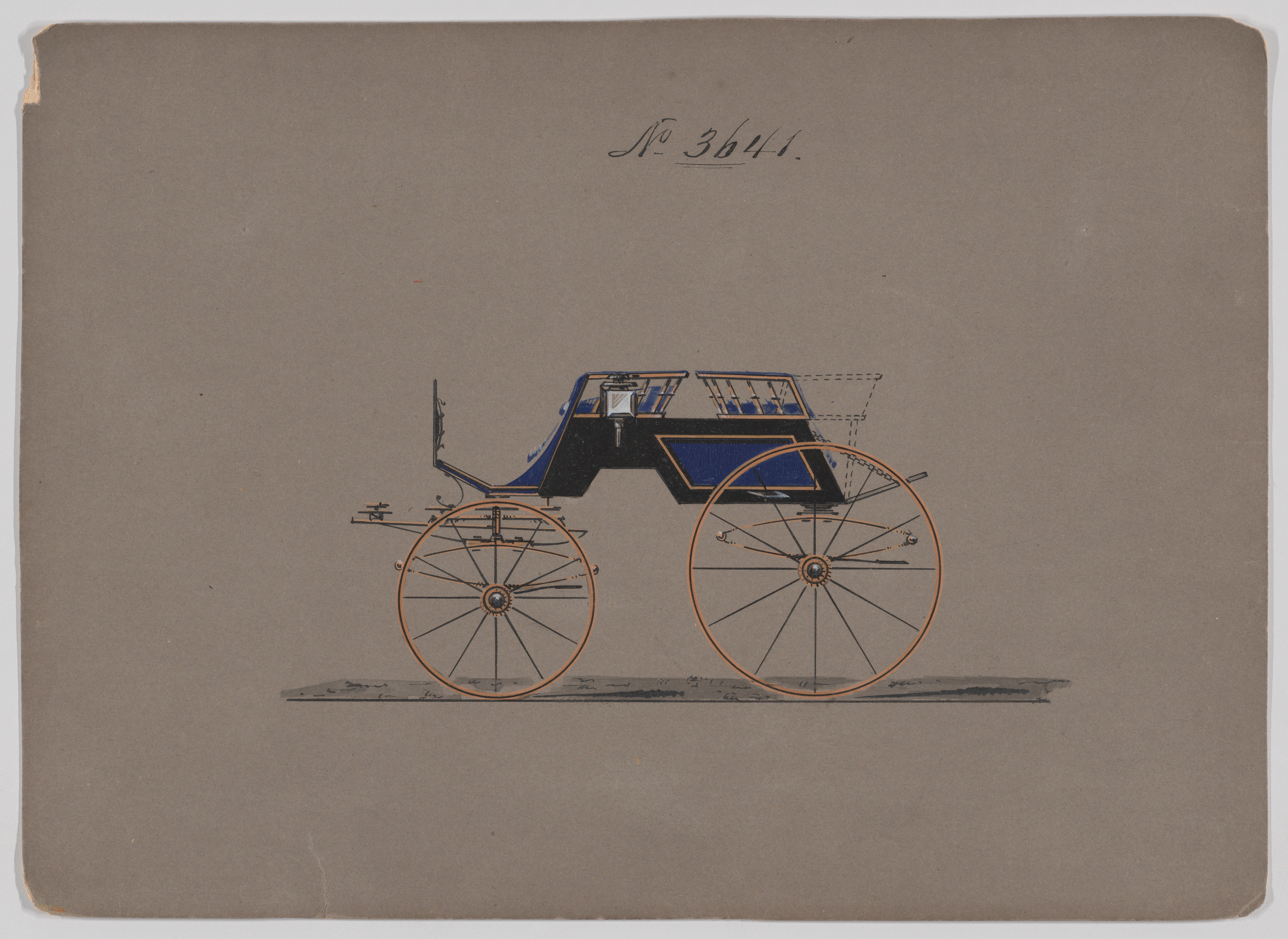 Dog Cart/Shifting Seat Phaeton #3641