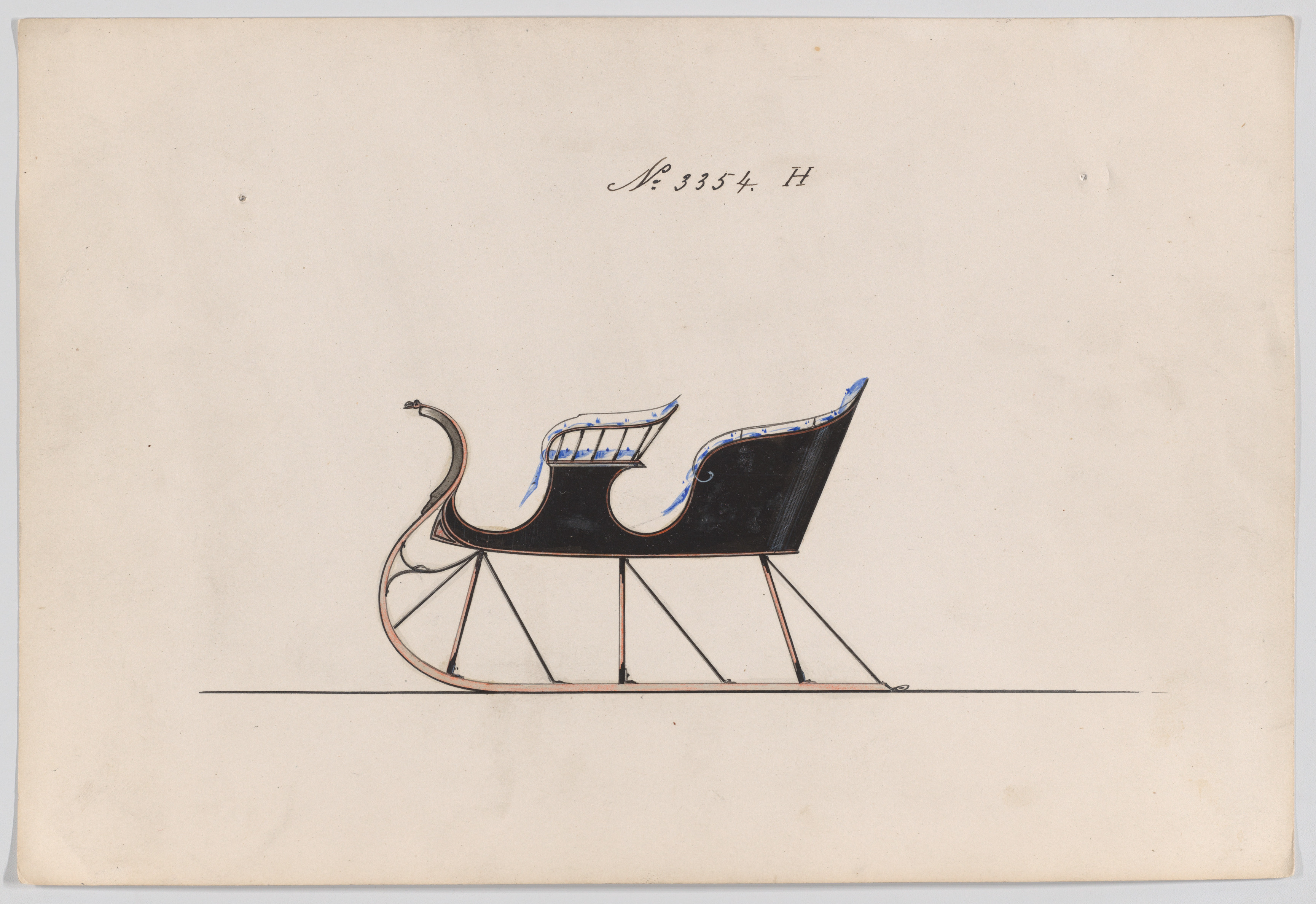 Brewster & Co. | Sleigh #3354 H | The Metropolitan Museum of Art