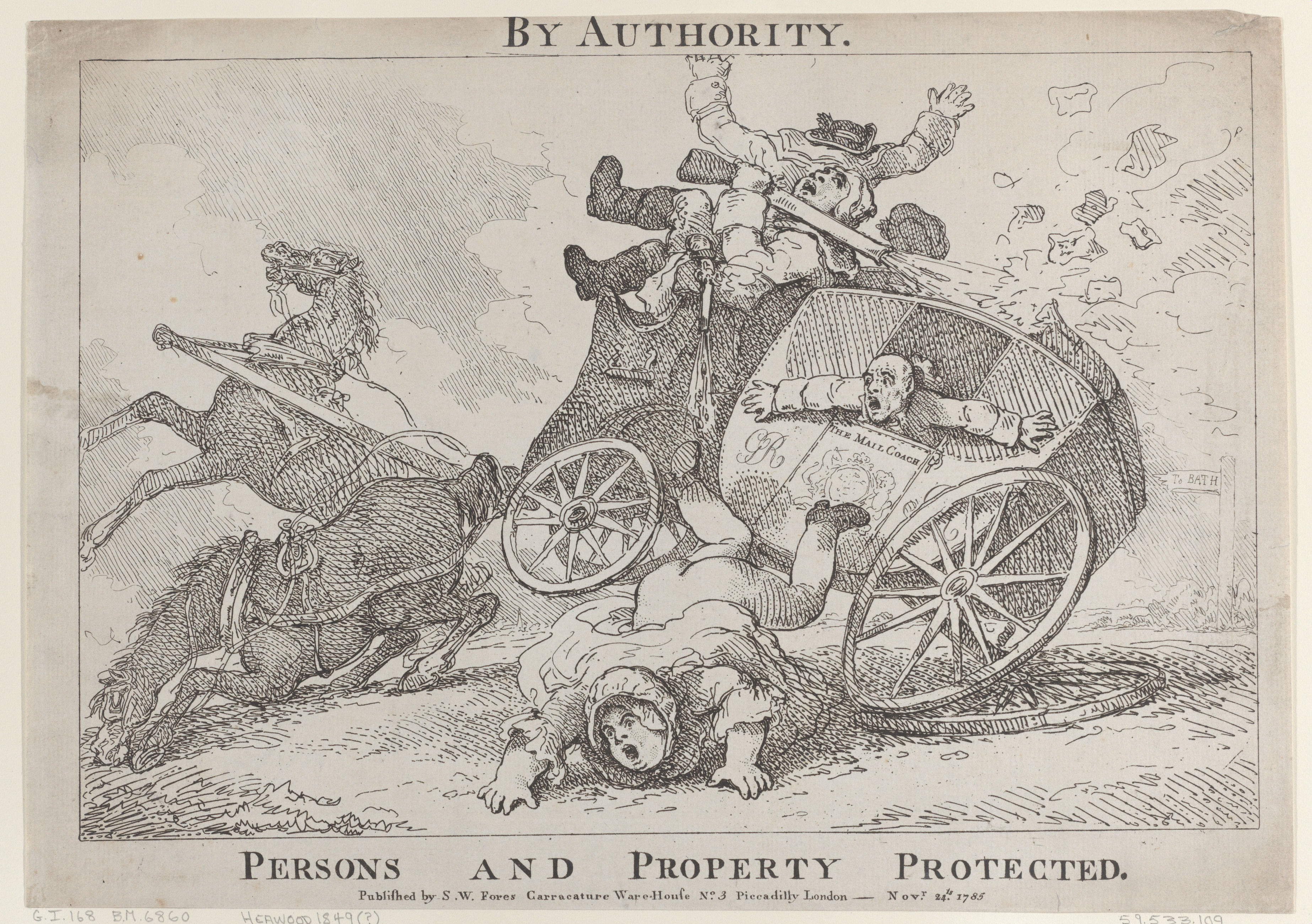 Thomas Rowlandson | By Authority. Persons and Property Protected | The  Metropolitan Museum of Art