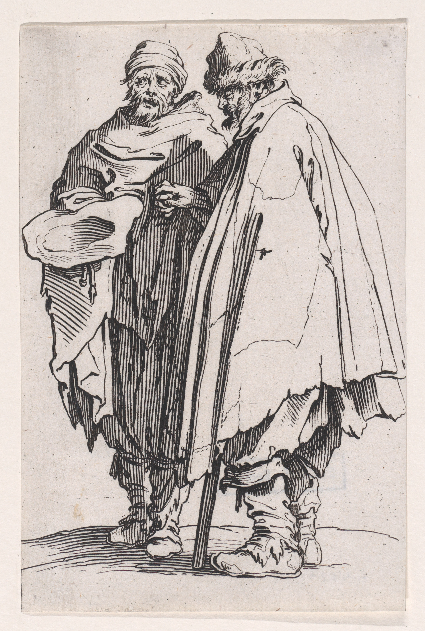 Jacques Callot | L'Aveugle et son Compagnon (The Blind Man and his ...