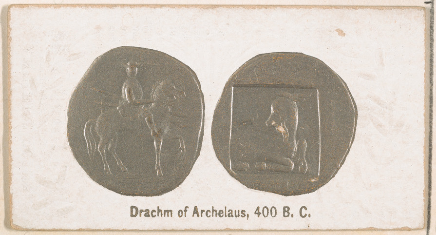 Issued By William S. Kimball & Company | Drachm Of Archelaus, 400 B.C ...