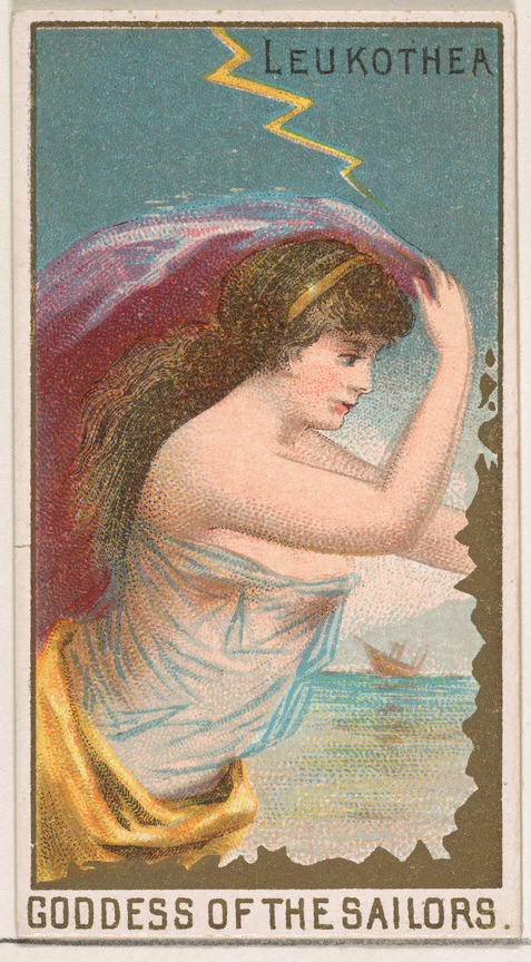 Issued by William S. Kimball & Company | Leukothea, Goddess