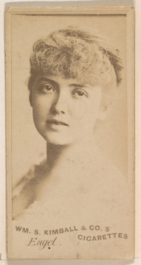 William S. Kimball & Company, Miss Engel, from the Actresses series (N203) issued by Wm. S. Kimball & Co.