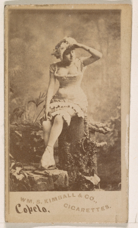 William S. Kimball & Company, Miss Copelo, from the Actresses series (N203) issued by Wm. S. Kimball & Co.