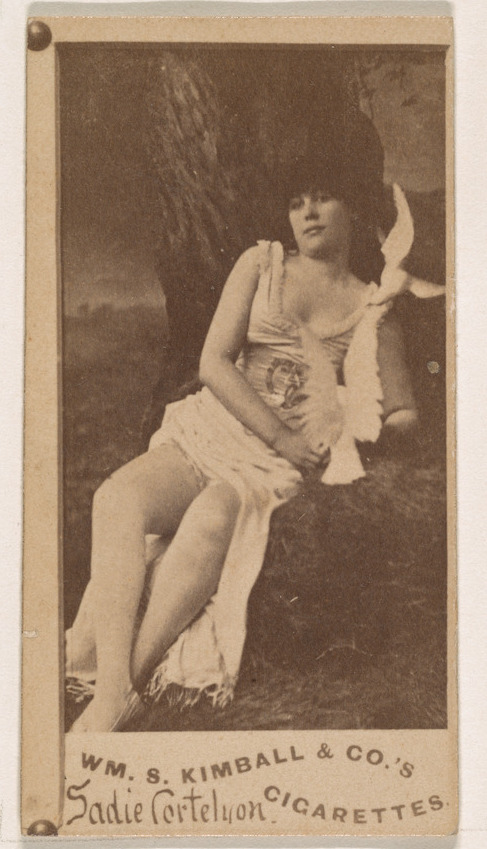 William S. Kimball & Company, Sadie Cortelyou, from the Actresses series (N203) issued by Wm. S. Kimball & Co.