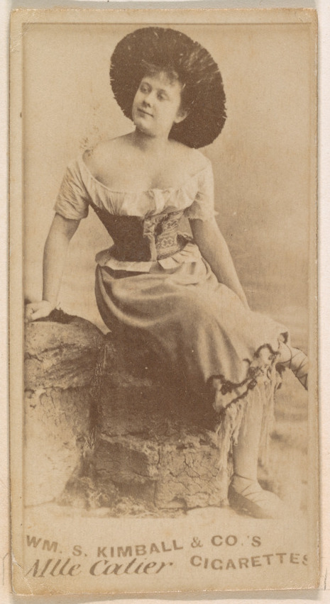William S. Kimball & Company, Mlle. Calier, from the Actresses series (N203) issued by Wm. S. Kimball & Co.