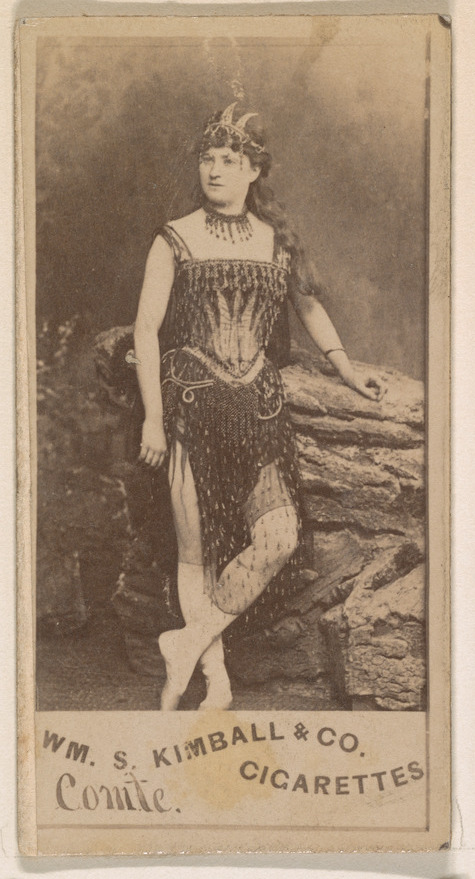 William S. Kimball & Company, Miss Comte, from the Actresses series (N203) issued by Wm. S. Kimball & Co.