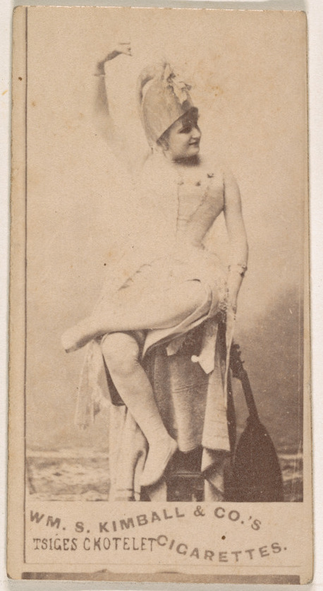 William S. Kimball & Company, Tsiges Ckotelet, from the Actresses series (N203) issued by Wm. S. Kimball & Co.