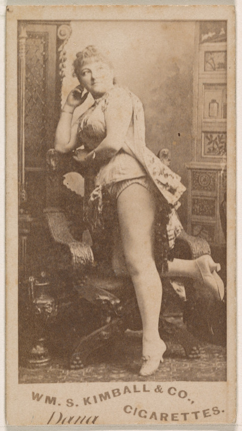 William S. Kimball & Company, Miss Dana, from the Actresses series (N203) issued by Wm. S. Kimball & Co.