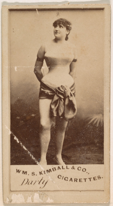 William S. Kimball & Company, Miss Darly, from the Actresses series (N203) issued by Wm. S. Kimball & Co.