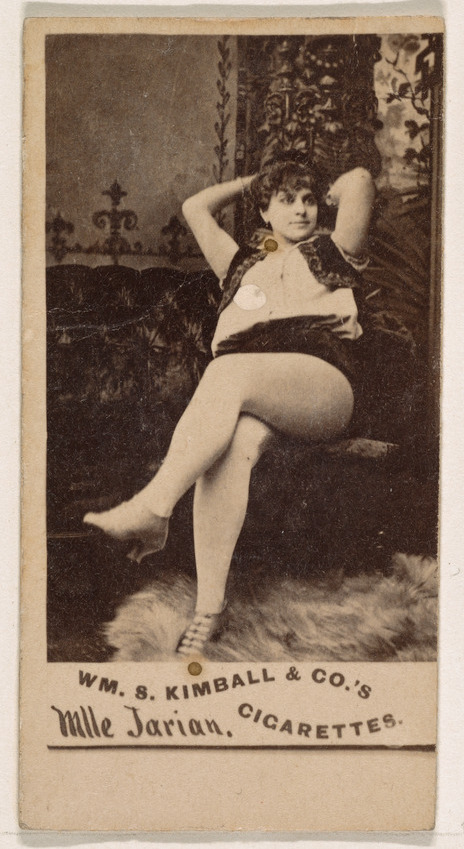 William S. Kimball & Company, Mlle. Jarian, from the Actresses series (N203) issued by Wm. S. Kimball & Co.