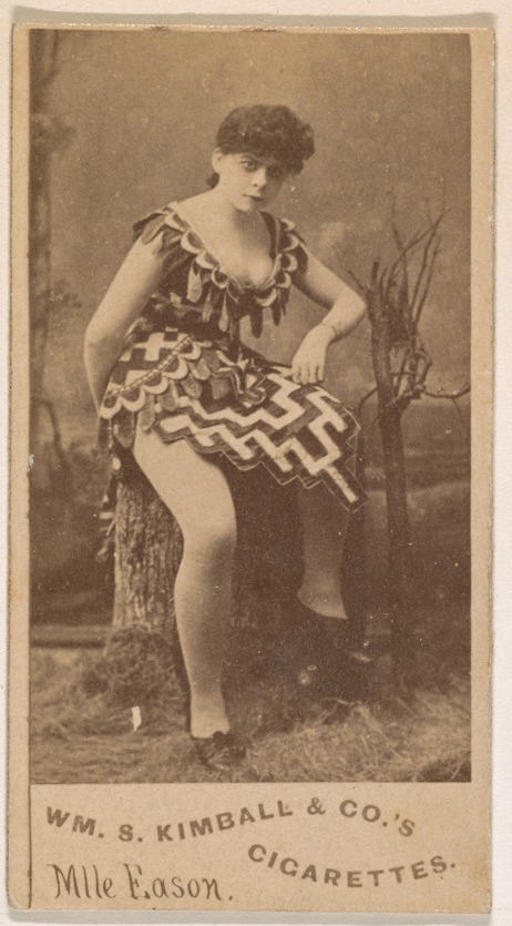 William S. Kimball & Company, Mlle. Eason, from the Actresses series (N203) issued by Wm. S. Kimball & Co.