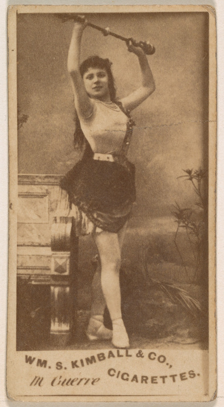 William S. Kimball & Company, Miss Guerre, from the Actresses series (N203) issued by Wm. S. Kimball & Co.