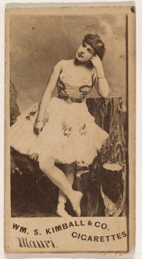 William S. Kimball & Company, Miss Mauri, from the Actresses series (N203) issued by Wm. S. Kimball & Co.