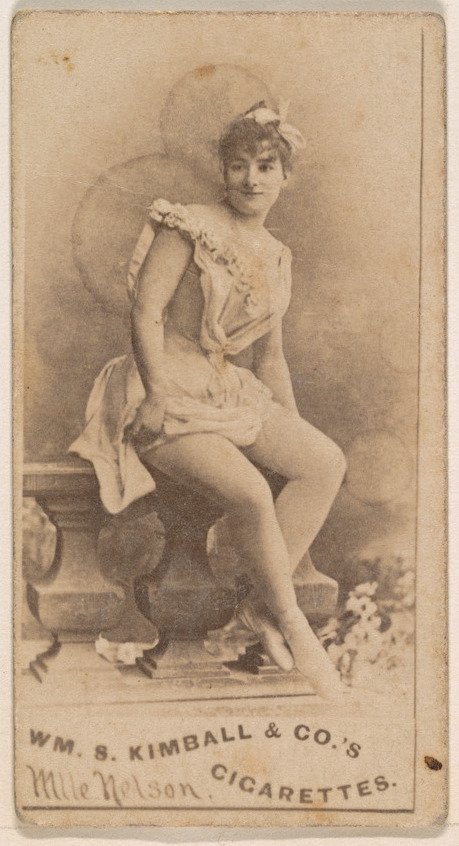 William S. Kimball & Company, Mlle. Nelson, from the Actresses series (N203) issued by Wm. S. Kimball & Co.
