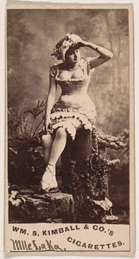William S. Kimball & Company, Mlle. Laka, from the Actresses series (N203) issued by Wm. S. Kimball & Co.